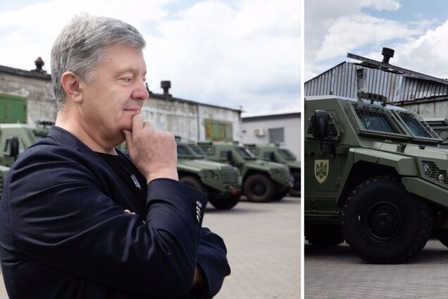 Бронемашины для ВСУ уже на границе с Украиной и скоро прибудут на фронт – Порошенко