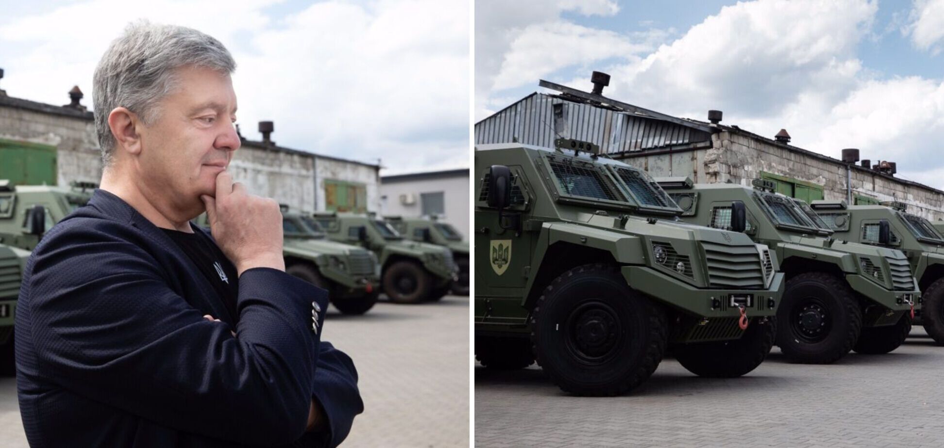 Бронемашины для ВСУ уже на границе с Украиной и скоро прибудут на фронт – Порошенко