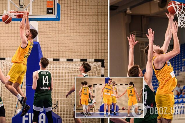 Украина обыграла Литву