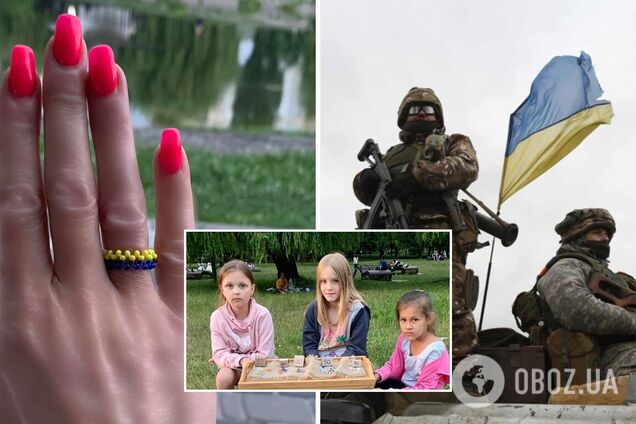 Девочки продают украшения из бисера