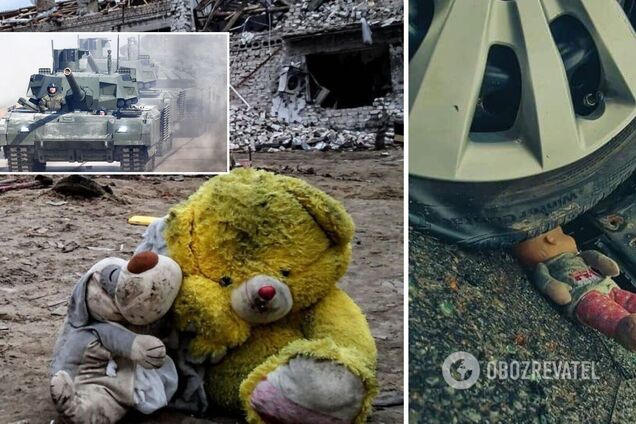 Дети в Украине страдают из-за войны