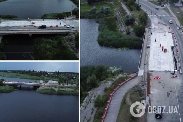 Міст знаходиться у Макарові на Київщині