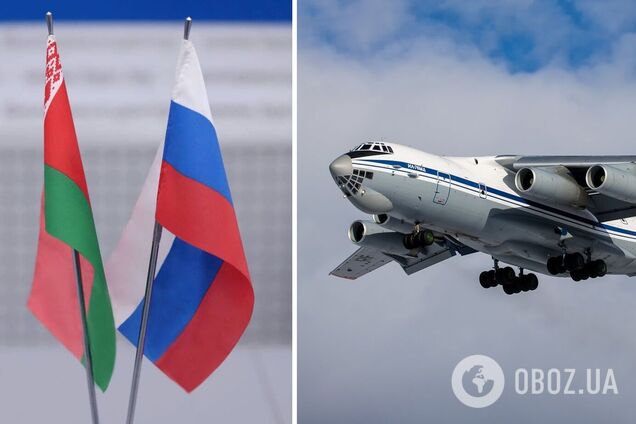 Активность российской авиации в Беларуси