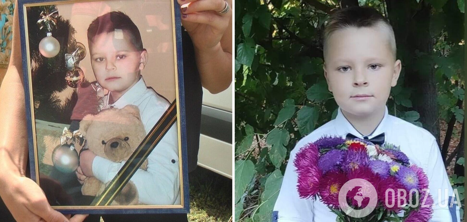 Чекав на родичів у машині: у Вінниці попрощалися з 8-річним хлопчиком, який загинув від ракетного удару РФ. Фото