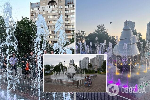Фонтан находится в Дарницком районе столицы