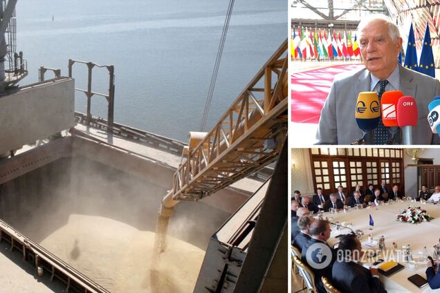 Борель визнав, що сухопутного експорту зерна замало