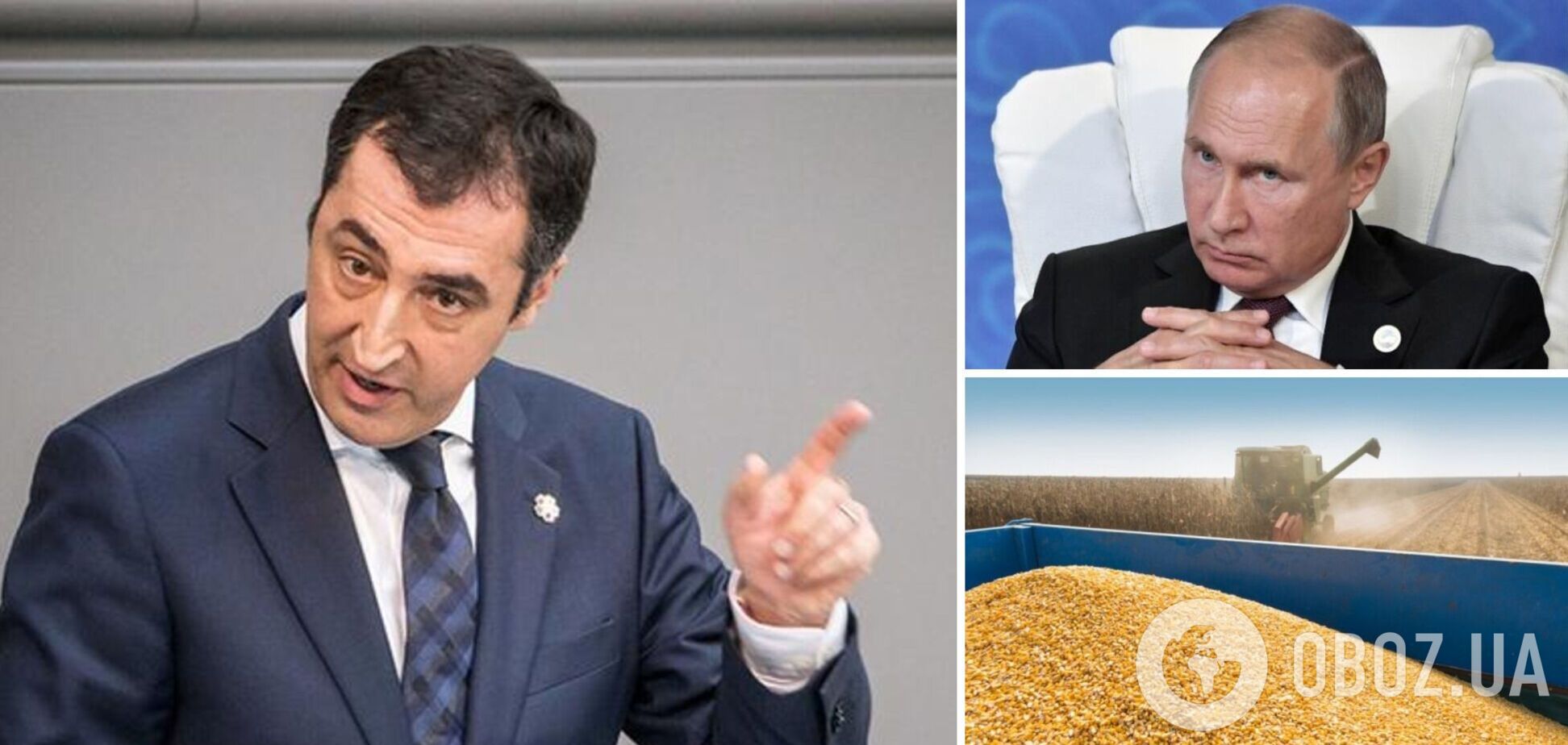 Оздемір заявив, що Путіну не можна довіряти у питанні вивезення зерна через Чорне море