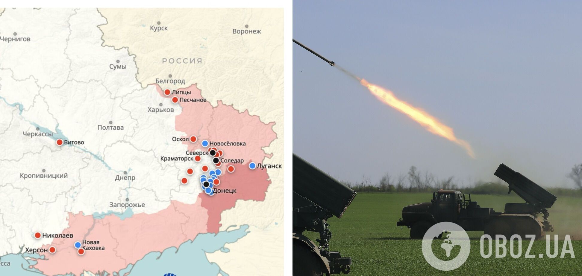 Армія РФ обстрілює окуповану нею ж територію