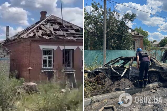 Окупанти вдарили по житлових будинках у Слов'янську, з-під завалів рятувальники витягли тіла людей. Фото і відео