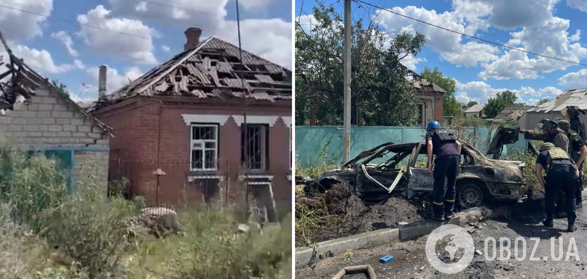 Оккупанты ударили по жилым домам в Славянске, из-под завалов спасатели вытащили тела людей. Фото и видео