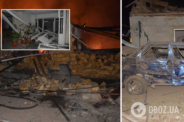 Серед постраждалих – дитина: з'явилися подробиці ракетних ударів окупантів по Одещині. Фото руйнувань