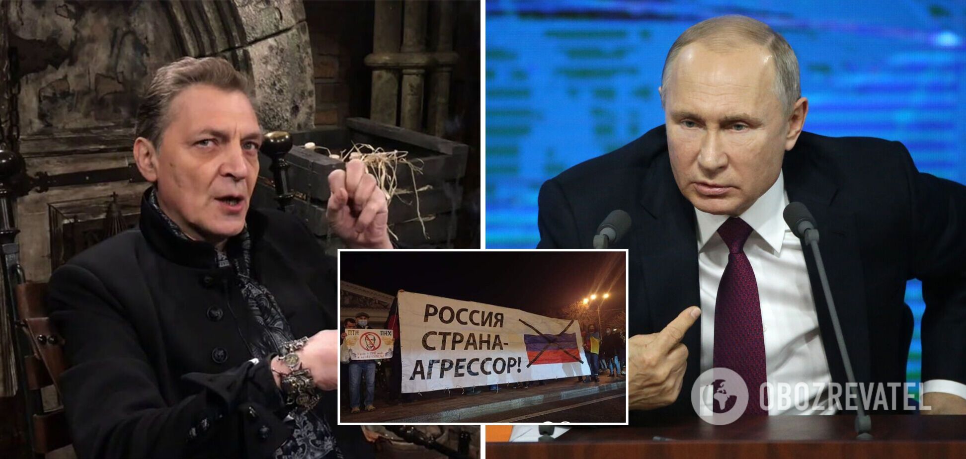 Невзоров назвав Путіна відвертим шизофреніком і пояснив головну небезпеку для Росії