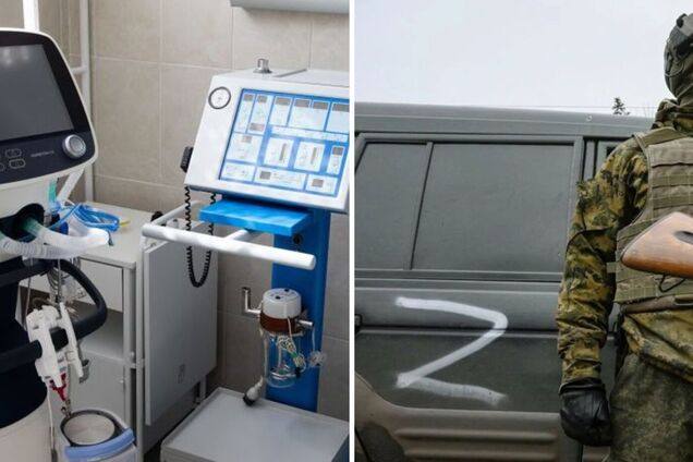 Краденое оборудование ИВЛ из Мариуполя 'нашлось' в Ясиноватой