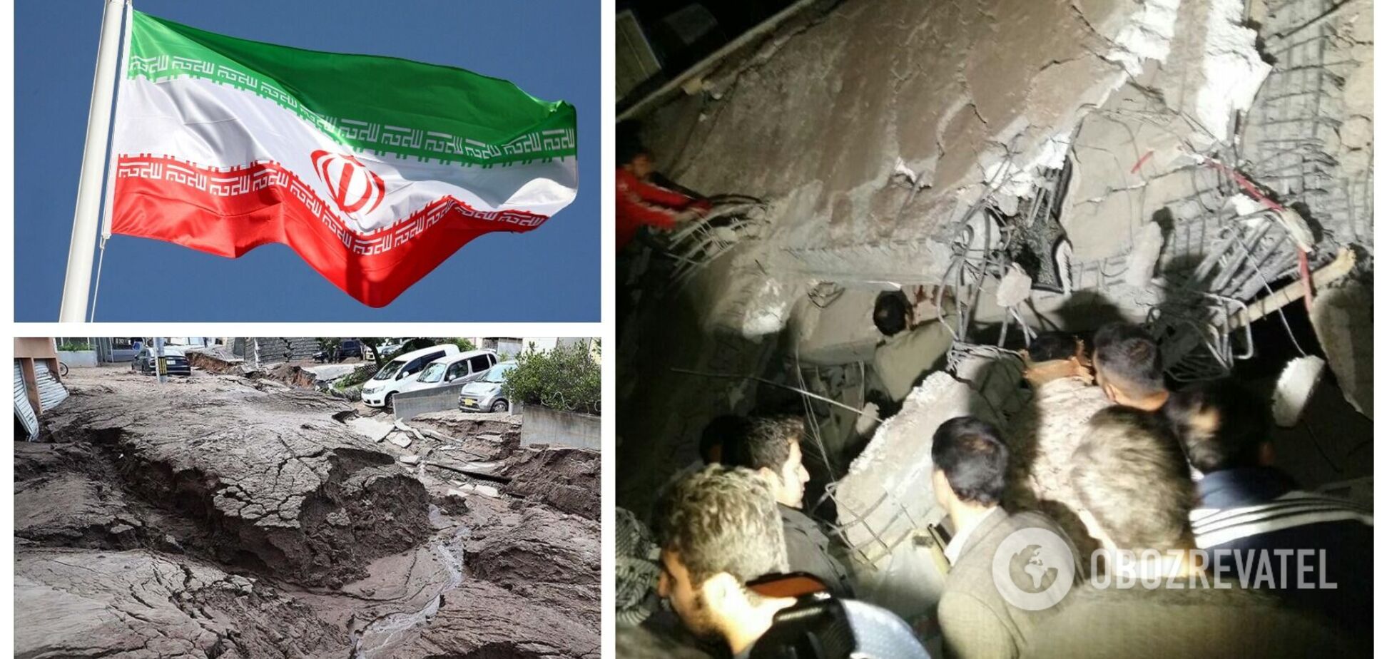 В результате землетрясения в Иране погибли пять человек, десятки получили ранения