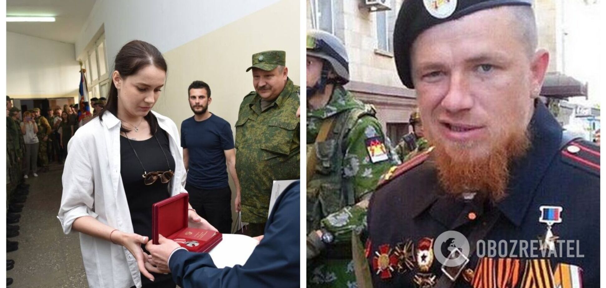 Путин дал орден ликвидированному главарю террористов 'Мотороле': получала медаль вдова