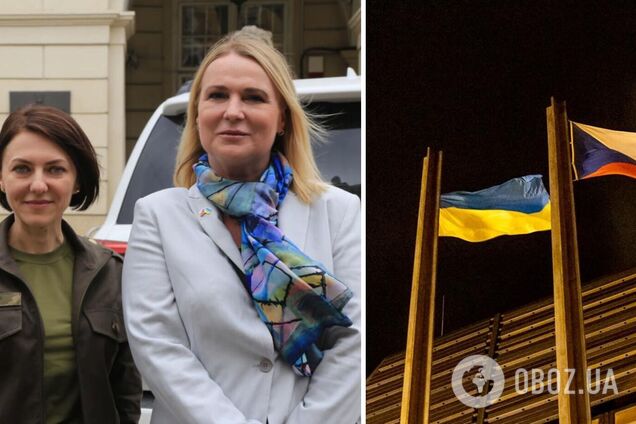 В Украине побывала глава чешского минобороны, чтобы обсудить помощь ВСУ и поддержать украинцев