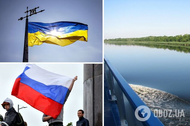 Россия ворует у Украины воду из Днепра