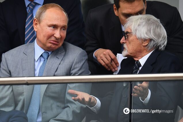 Путин и Эккслстоун