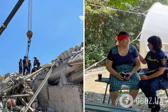 На месте ракетного удара РФ в Сергеевке завершили разбирать завалы