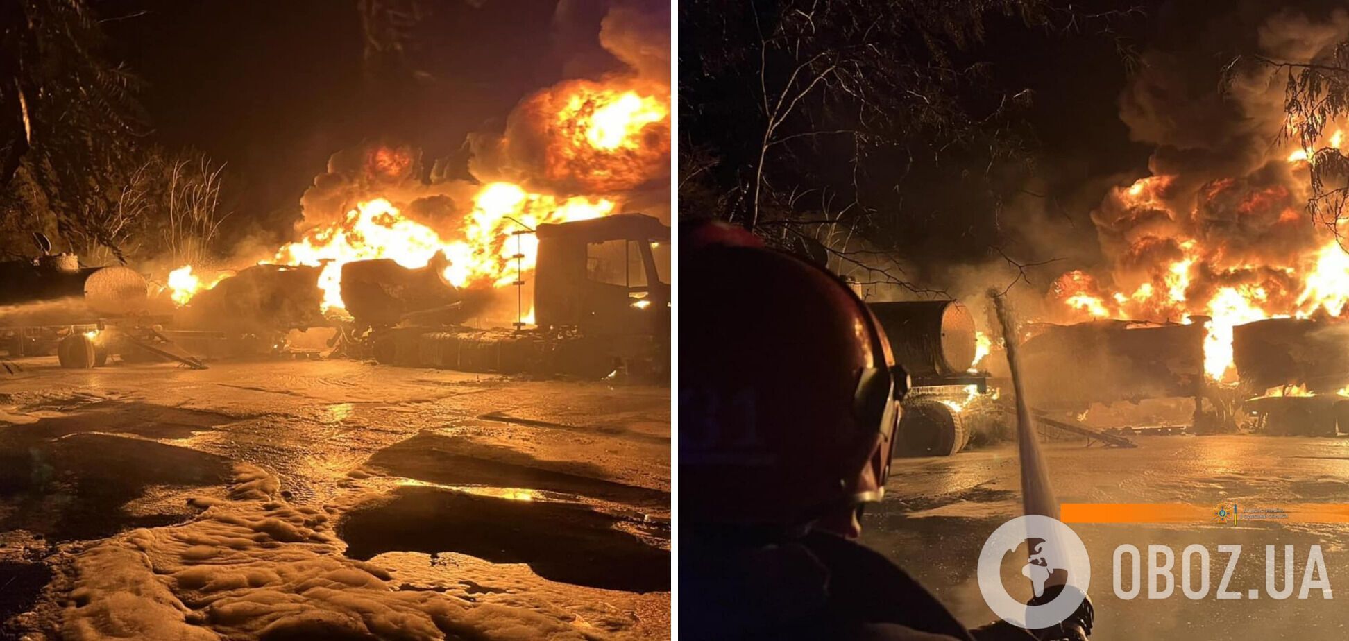 В порту Рени на Одесчине вспыхнул пожар, 'прилетов' не было: в ГСЧС рассказали подробности возгорания. Фото