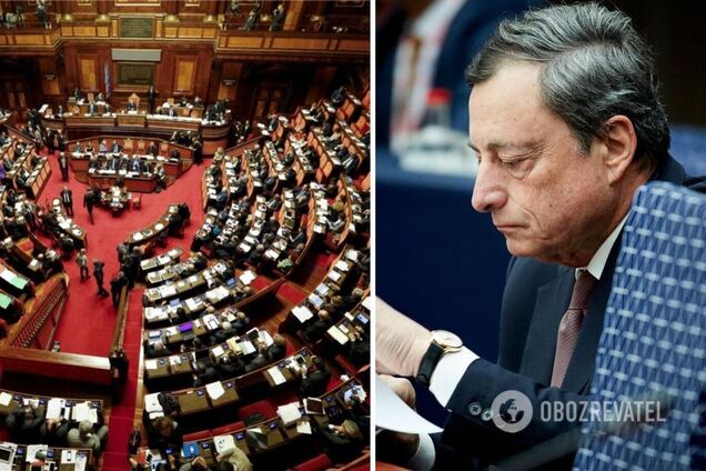 Сенат Италии выразил доверие премьер-министру Драги, объявившему об отставке