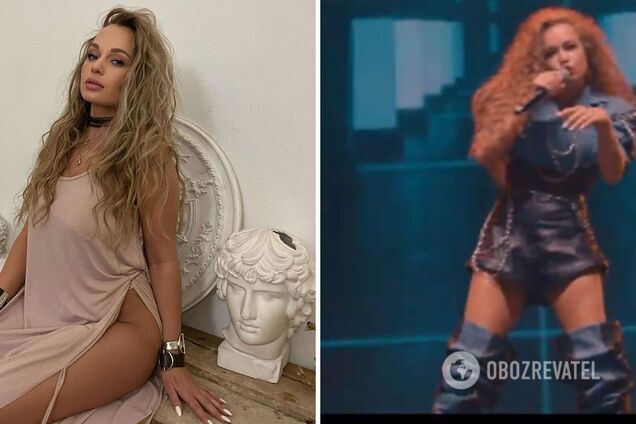 Украинская певица Яна Соломко выступила на концерте в Москве