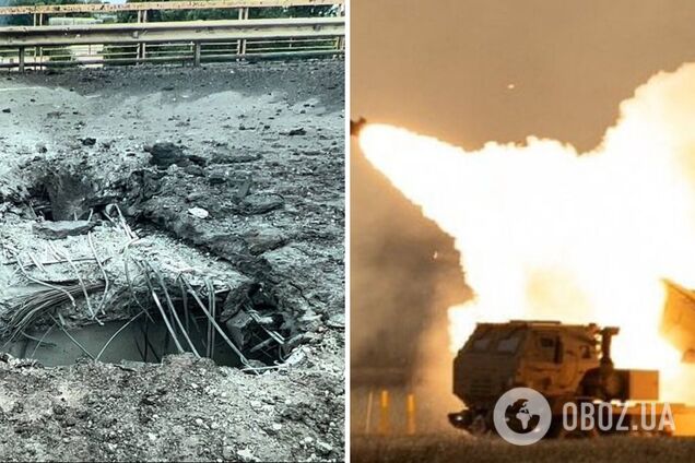 Гауляйтер Стремоусов заявив, що Антонівський міст у Херсоні фактично зруйнований ударами ЗСУ