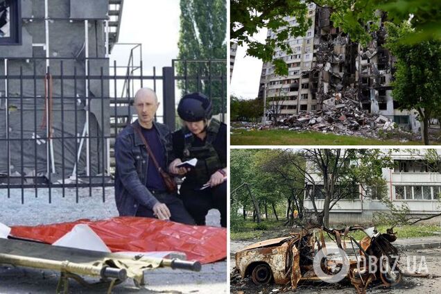 В Харькове отец погибшего подростка более двух часов читал молитвы над телом сына, держа его за руку. Фото