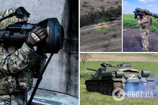 Уничтожение танка с помощью NLAW