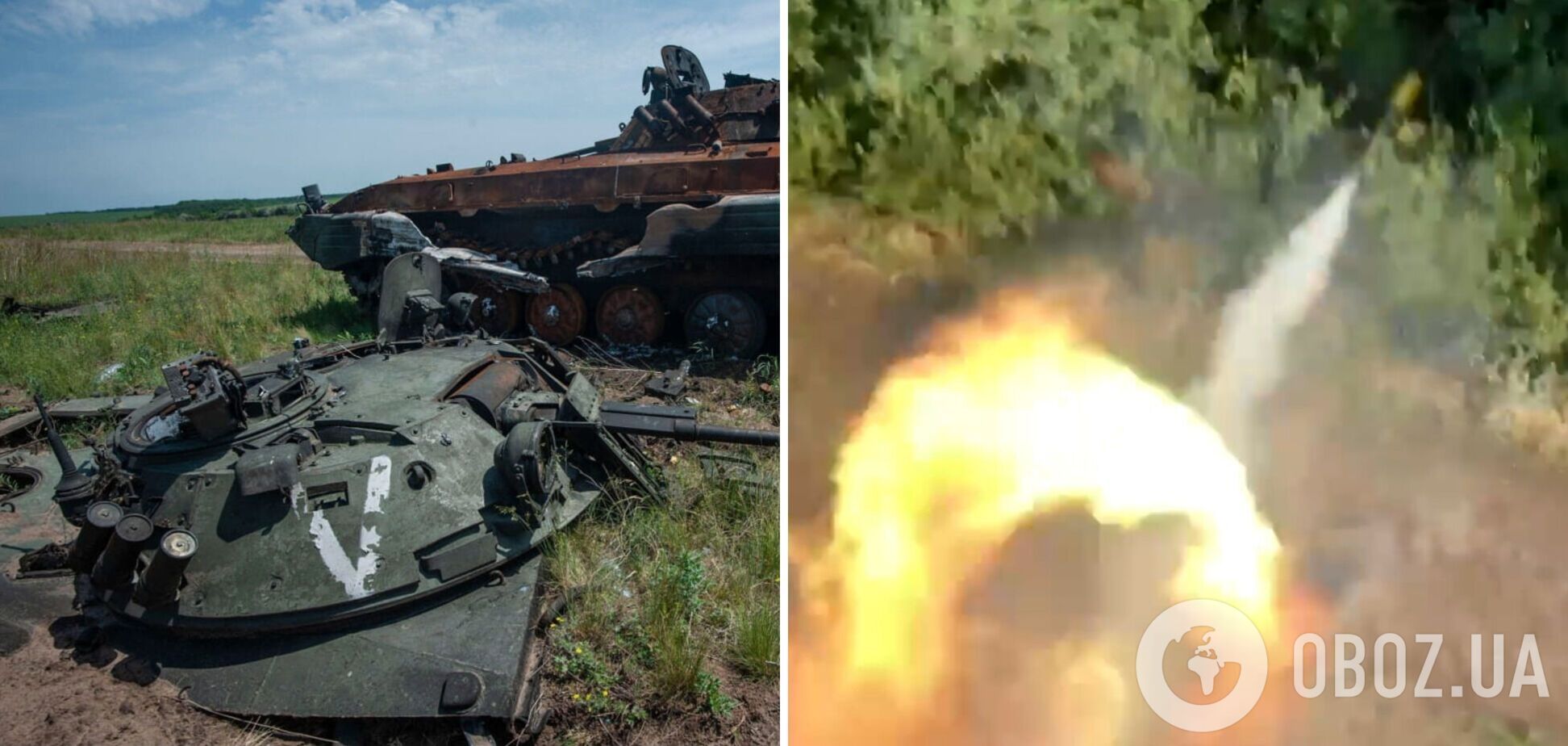 Як українські танкісти працюють по ворогу із засідки: в мережі показали яскраві кадри