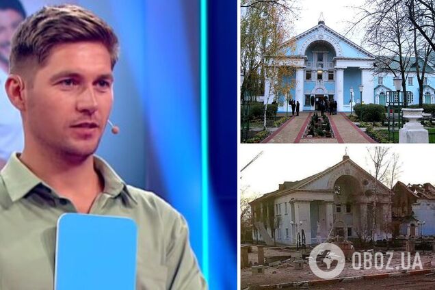 Остапчук показав будинок культури в Ірпені, де знімали 'Любов і блогерів', до та після окупації