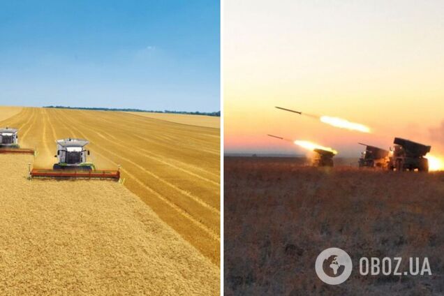 На Днепропетровщине жатва проходит под обстрелами