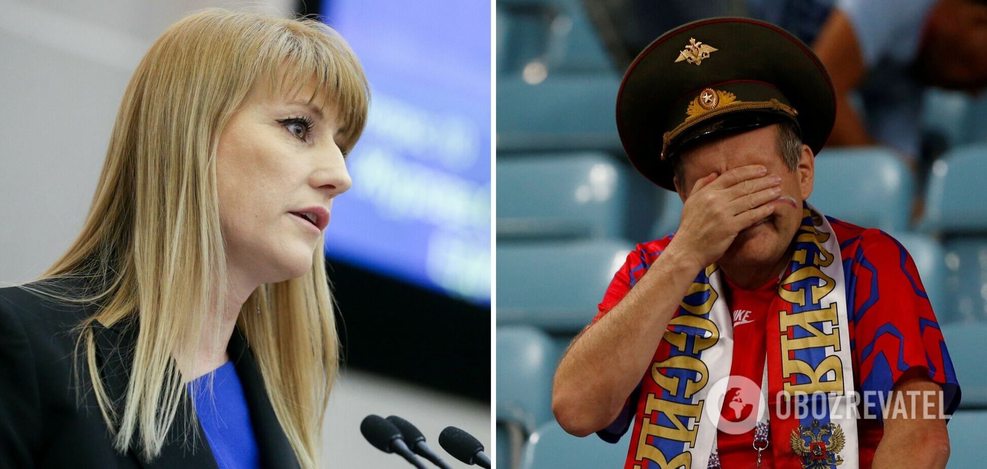 Чемпионка ОИ из РФ со словами 'Завтра мы с Украиной помиримся' назвала недопустимым исключение России из УЕФА