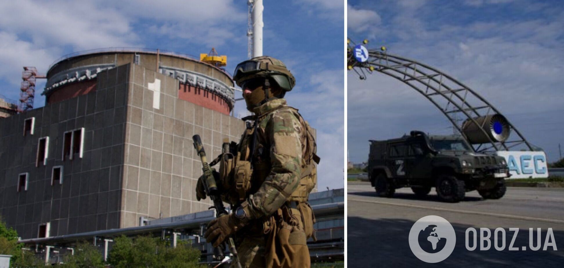 Оккупанты разместили в зале энергоблока ЗАЭС военную технику, взрывчатку и оружие: это грозит катастрофой