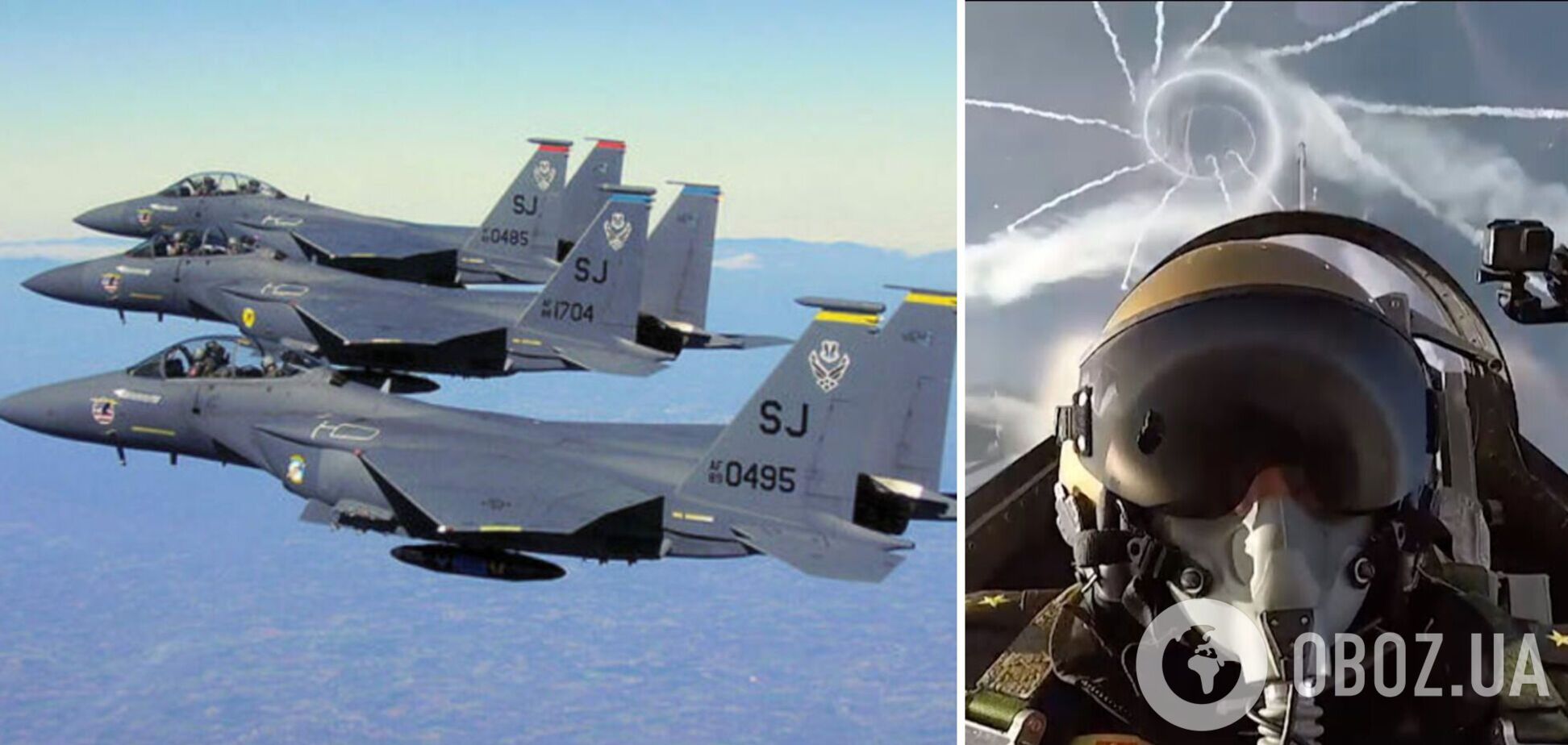 У ЗСУ розповіли, за який час українські пілоти можуть опанувати американські винищувачі F-15 та F-16