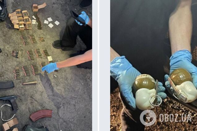 На Донеччині ДБР викрило банду, яка збувала зброю і наркотики під виглядом військових. Фото