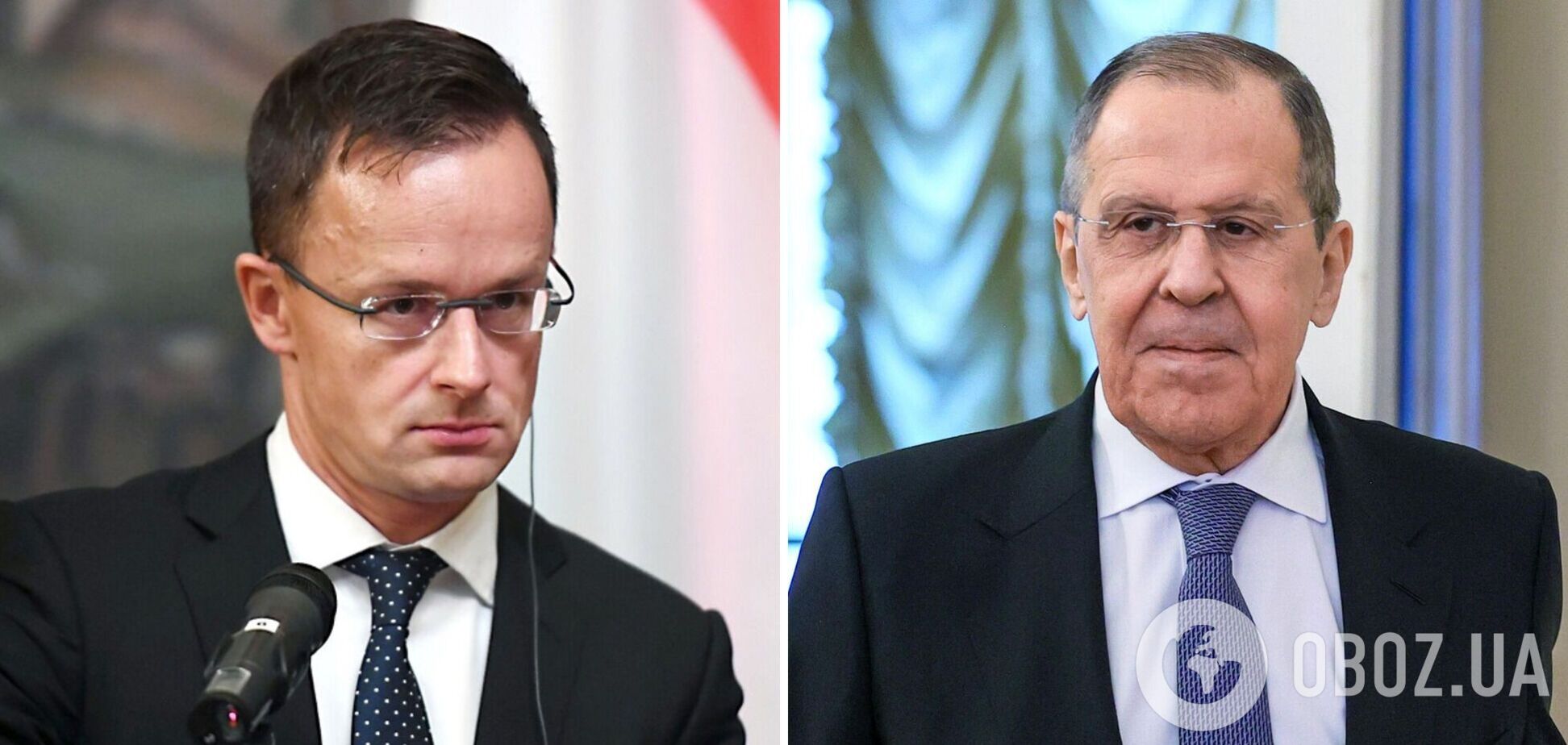 Глава МЗС Угорщини Сійярто зустрівся з Лавровим