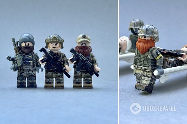 Нові фігурки LEGO присвячені захисникам 'Азовсталі'