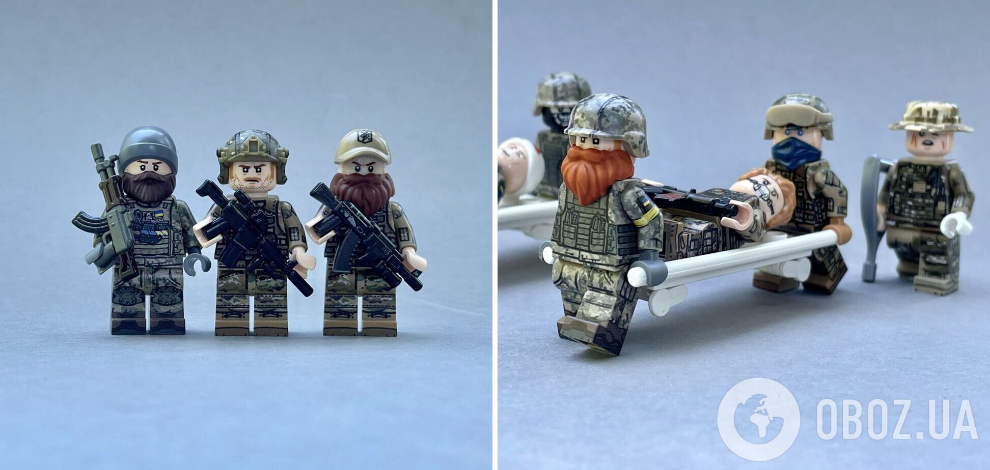 Новые фигурки LEGO посвящены защитникам 'Азовстали'