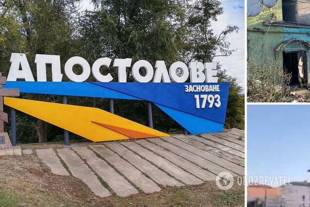 Окупанти вдарили по Апостоловому на Дніпропетровщині: у мережі показали фото наслідків