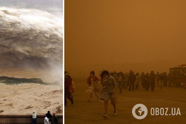 Китай накрила найпотужніша за 20 років піщана буря. Апокаліптичні фото та відео