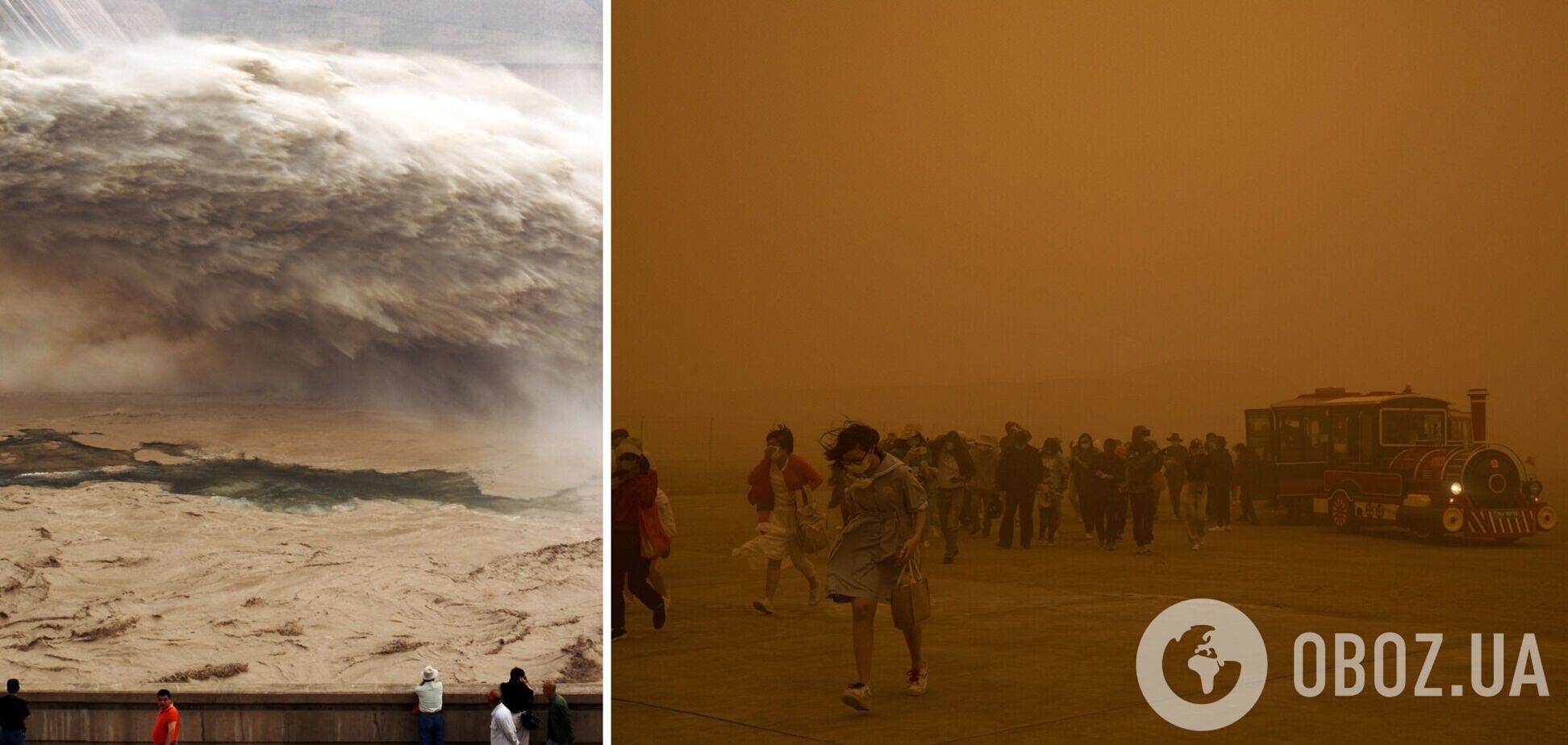 Китай накрыла самая мощная за 20 лет песчаная буря. Апокалиптические фото и видео