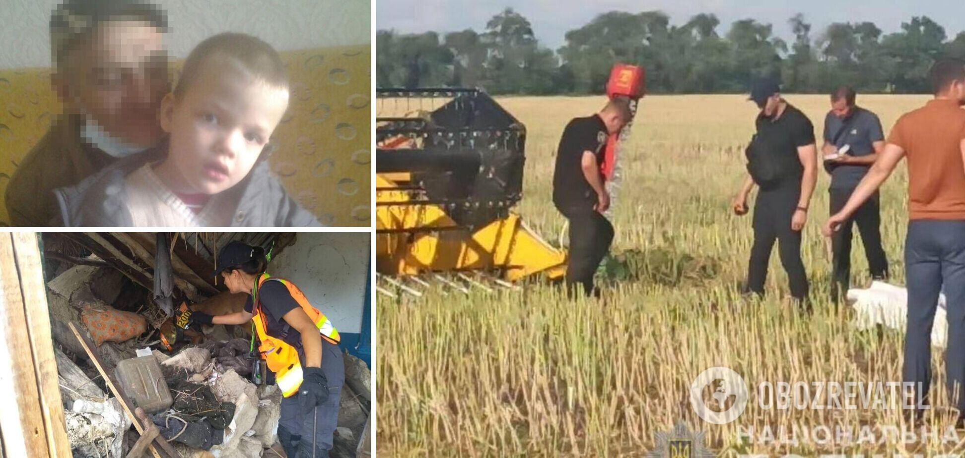 Тело пропавшего мальчика на Днепропетровщине нашли случайно в поле: ребенок был без одежды