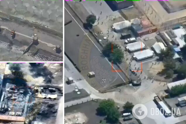 'Демілітаризовано' 15 окупантів і техніку: в ГУР розповіли подробиці про удар дрона-камікадзе по ворожих позиціях біля ЗАЕС. Відео