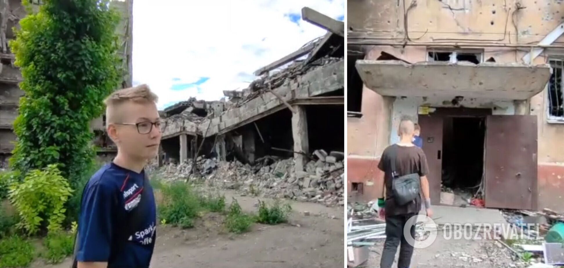 'Ось будинок моєї бабусі – те, що від нього залишилося': в Маріуполі підлітки показали, як виглядає зруйноване місто. Відео