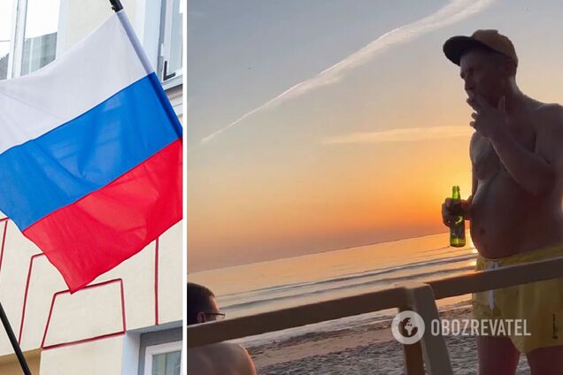 Пьяный россиянин устроил скандал украинкам в Эстонии из-за украинского: 'что ты там лепечешь?'. Видео