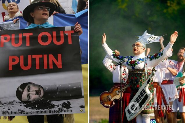 Верка Сердючка придумала новую кричалку: 'Путин, чтоб ты...'