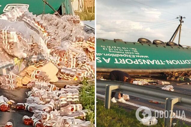 Трассу Харьков-Киев-Довжанский перекрыли: под Полтавой произошло ДТП