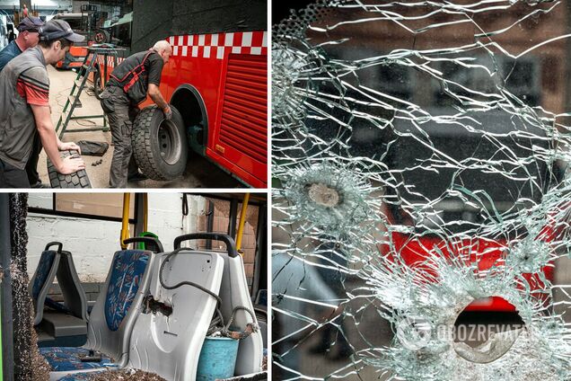 В Харькове оккупанты 'денацифицировали' десятки новых турецких автобусов и троллейбусы