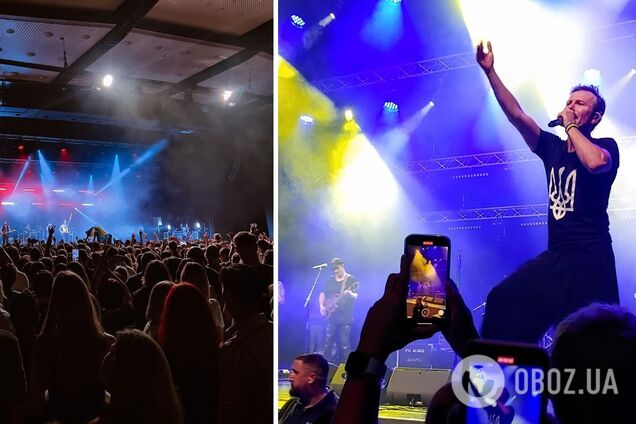 'Океан Ельзи' запалив Франкфурт: 'Коли настане день, закінчиться війна...' співали тисячі людей. Фото і відео